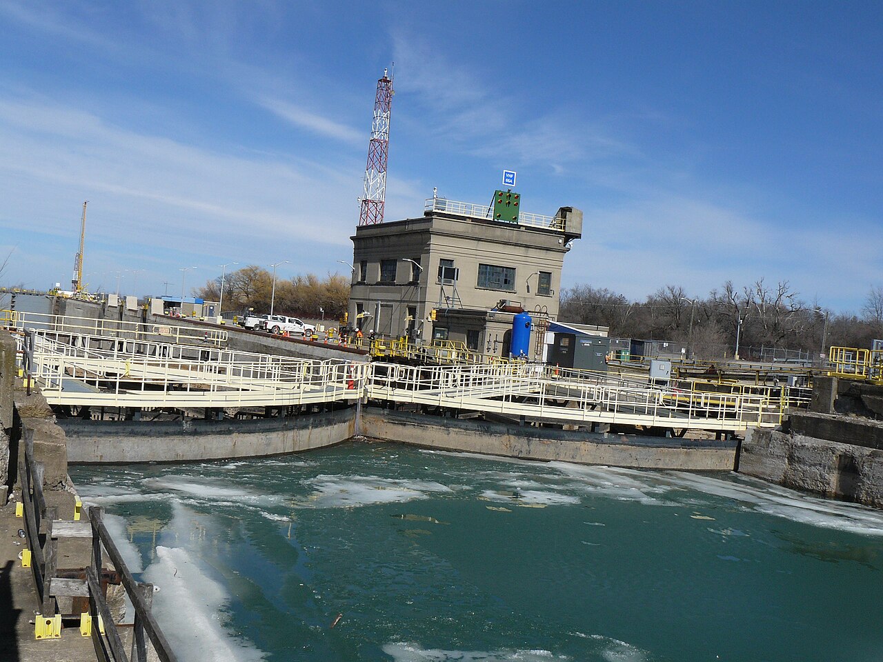 Lock Seven of the Welland Canal at Thorold